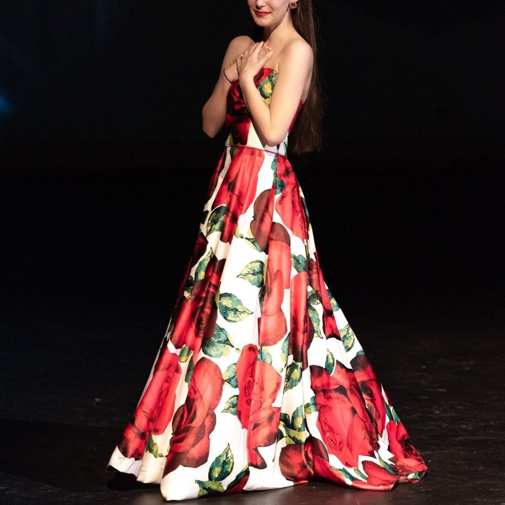 Rose Ball gown